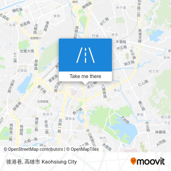 後港巷地圖