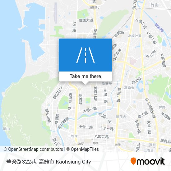 華榮路322巷地圖