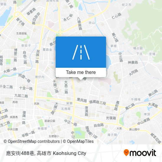 應安街488巷地圖