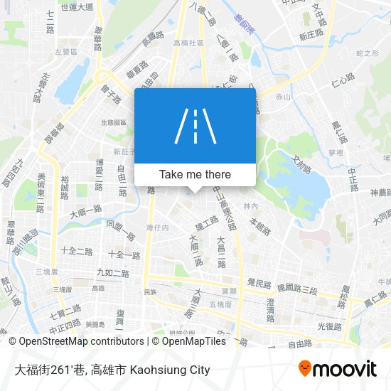 大福街261'巷 map