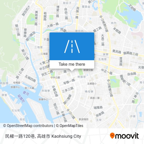 民權一路120巷地圖