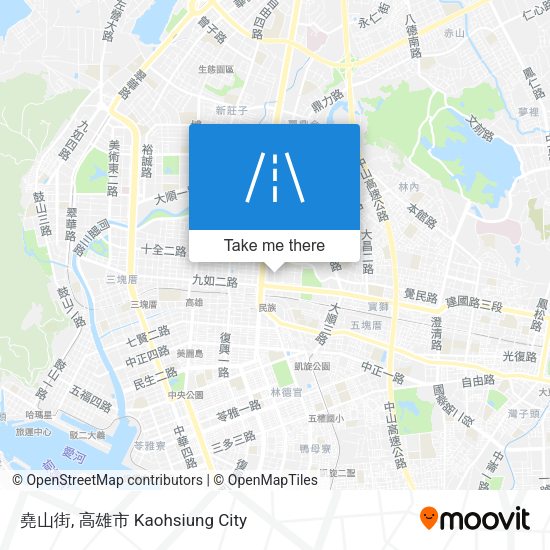 堯山街 map