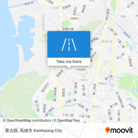 重吉路 map