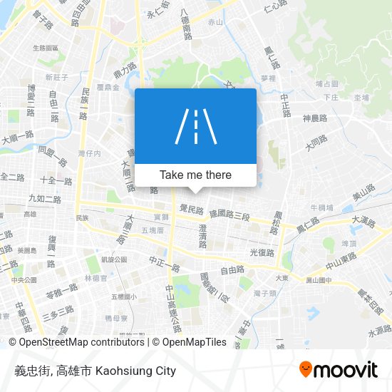義忠街 map