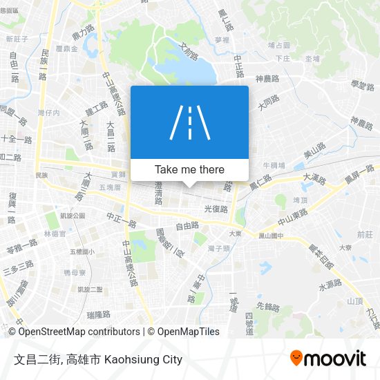 文昌二街地圖