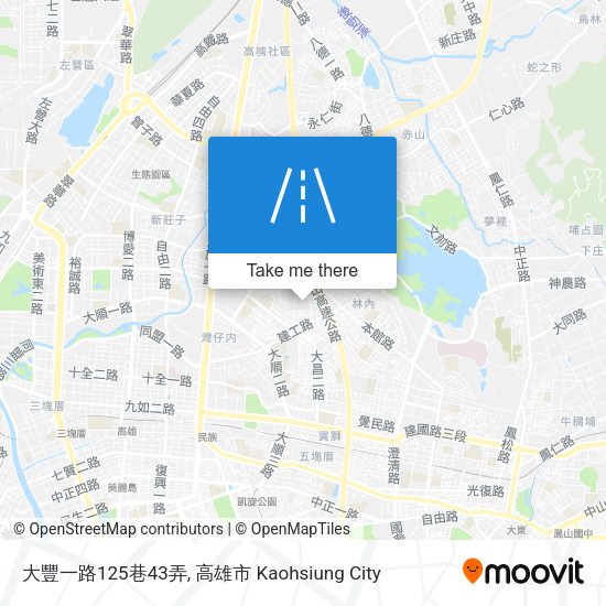 大豐一路125巷43弄 map