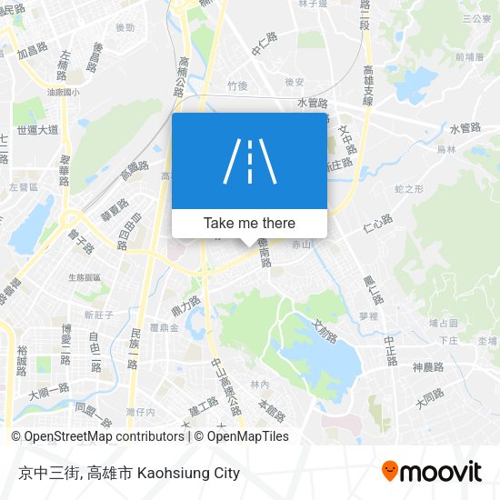 京中三街 map