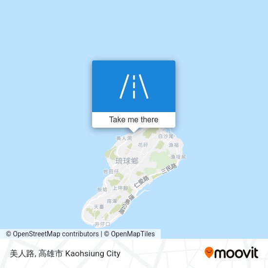 美人路 map