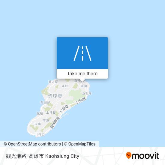 觀光港路地圖