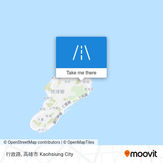 行政路地圖