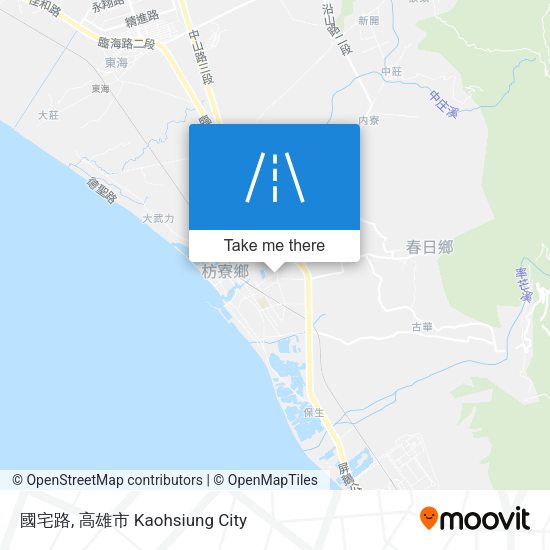 國宅路 map