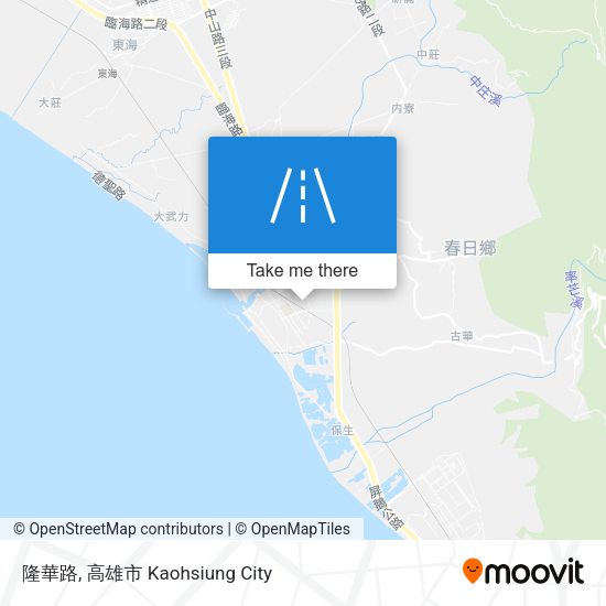 隆華路地圖