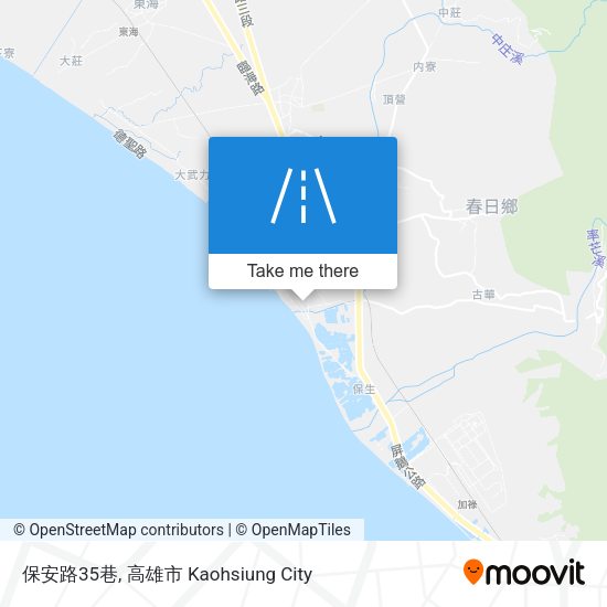 保安路35巷地圖