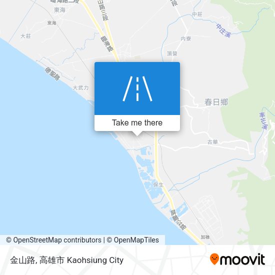 金山路地圖
