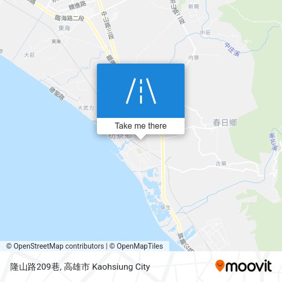 隆山路209巷 map