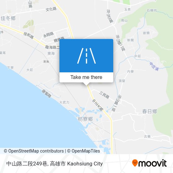 中山路二段249巷 map