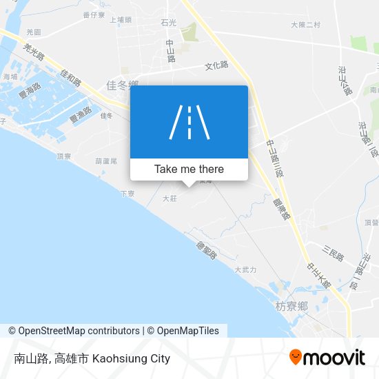 南山路 map