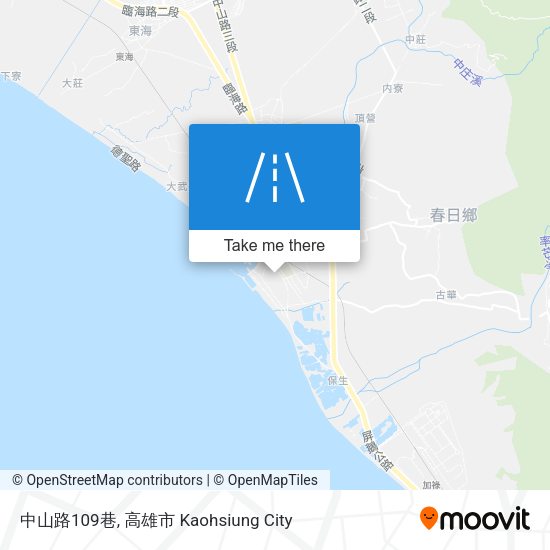 中山路109巷 map