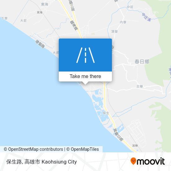 保生路 map