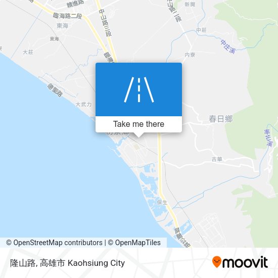 隆山路 map