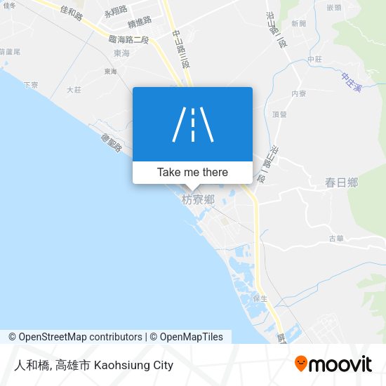 人和橋地圖