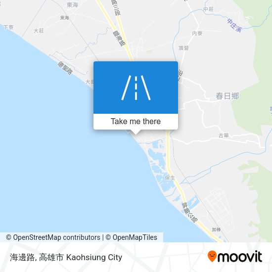 海邊路 map