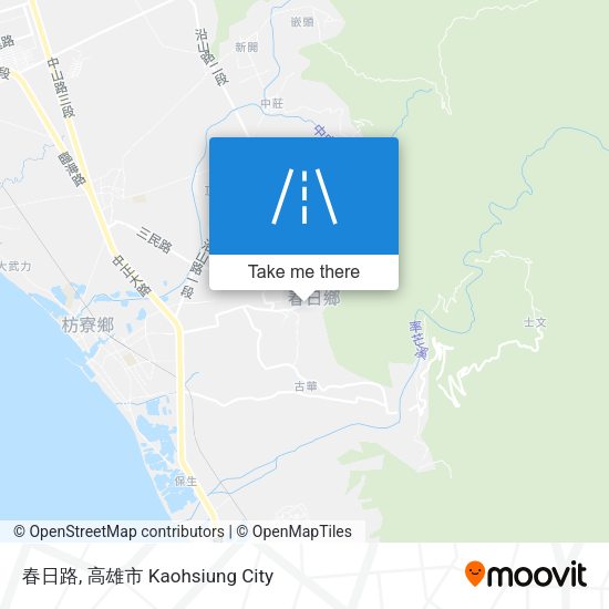 春日路 map