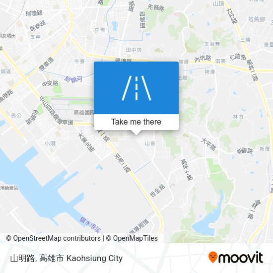 山明路 map
