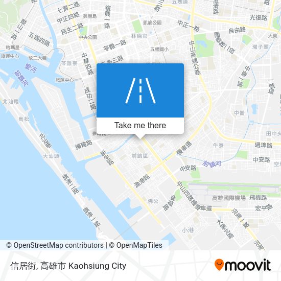 信居街地圖