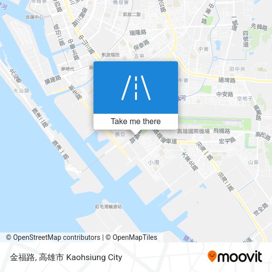 金福路 map