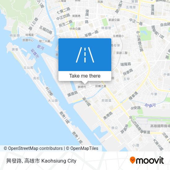 興發路 map