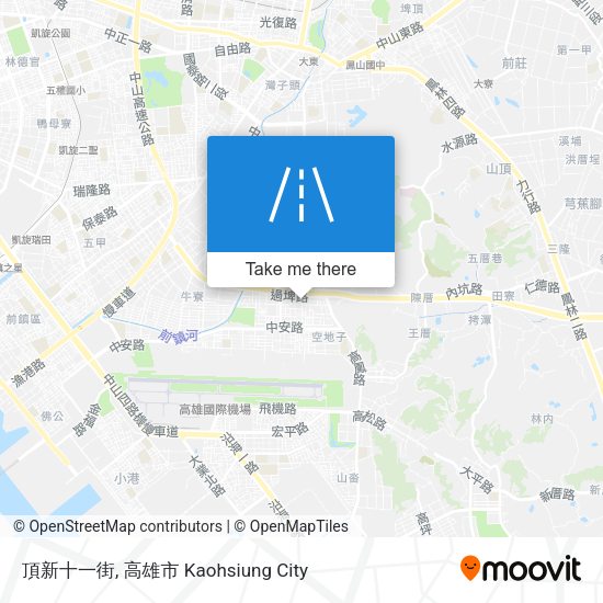 頂新十一街 map