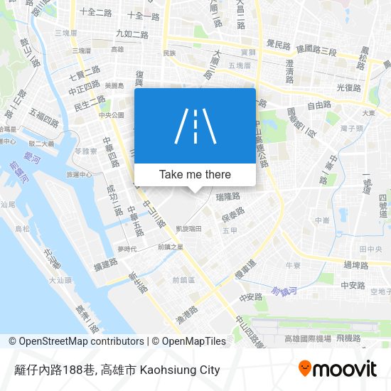 籬仔內路188巷地圖