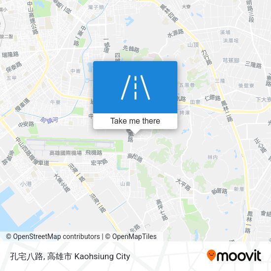 孔宅八路地圖
