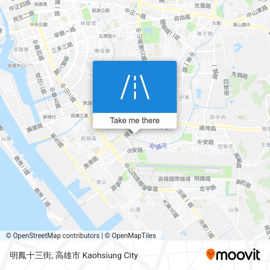 明鳳十三街 map