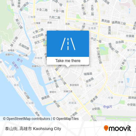 泰山街地圖
