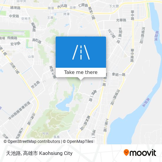 天池路 map