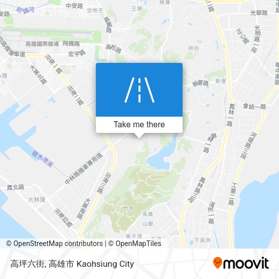 高坪六街 map