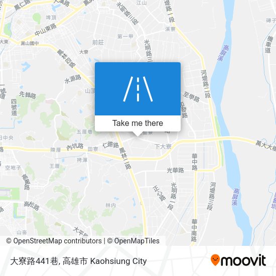 大寮路441巷地圖