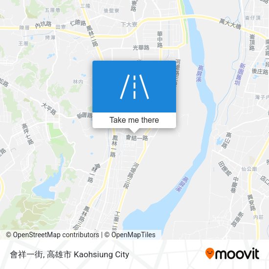 會祥一街地圖