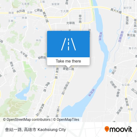 會結一路 map