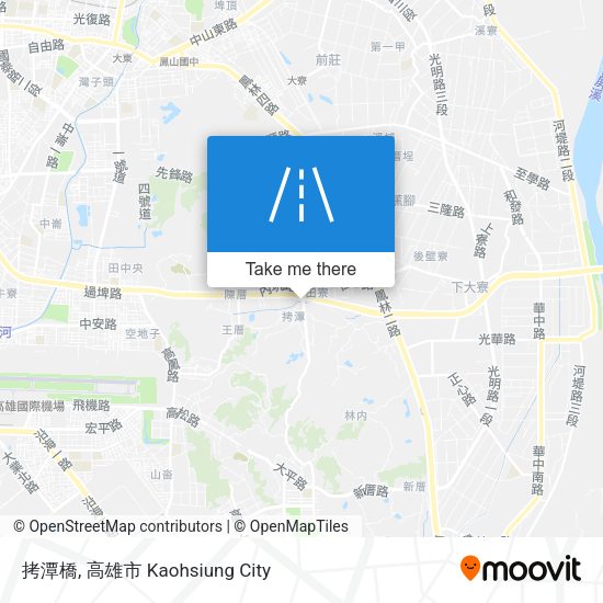 拷潭橋地圖