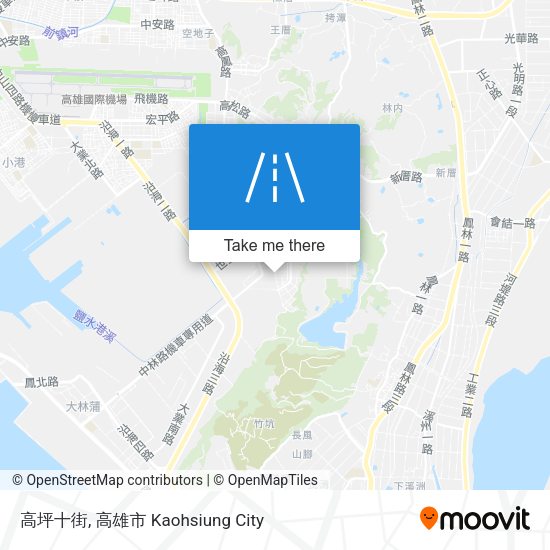 高坪十街地圖