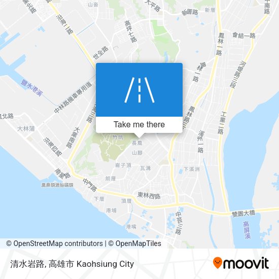 清水岩路 map