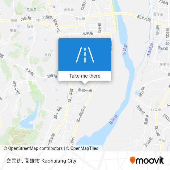 會民街 map