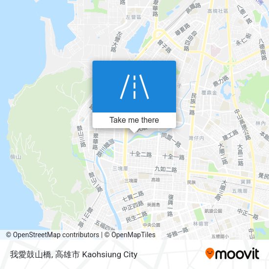 我愛鼓山橋 map