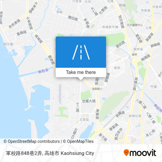 軍校路848巷2弄 map