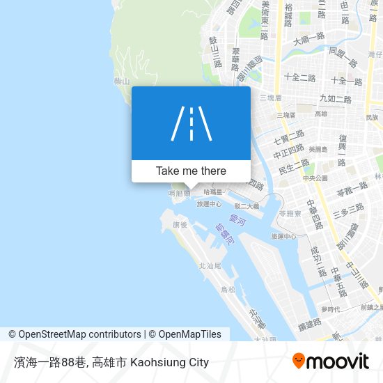 濱海一路88巷地圖