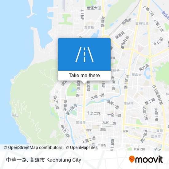 中華一路 map