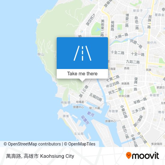 萬壽路 map